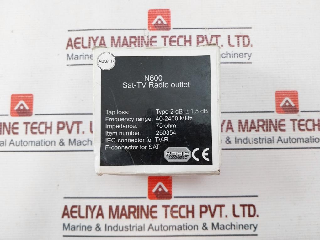 Naval N600 SAT-TV-R Sat-Tv Radio Outlet 250354