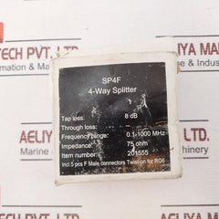 Naval Sp4F 4-way Marine Tv-radio Splitter 0.1-1000 Mhz
