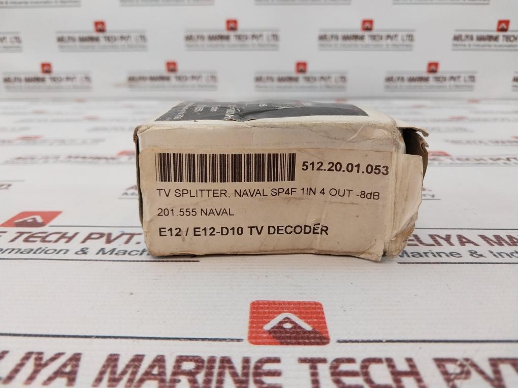 Naval Sp4F 4-way Marine Tv-radio Splitter 0.1-1000 Mhz