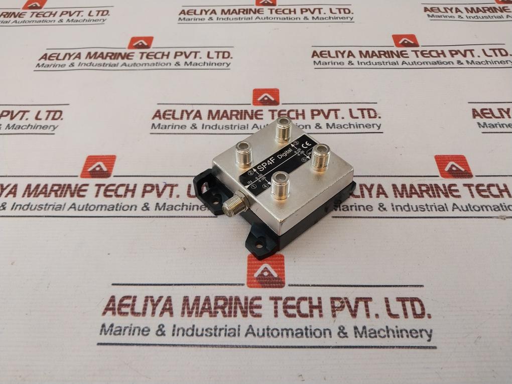 Naval Sp4F 4-way Marine Tv-radio Splitter 0.1-1000 Mhz