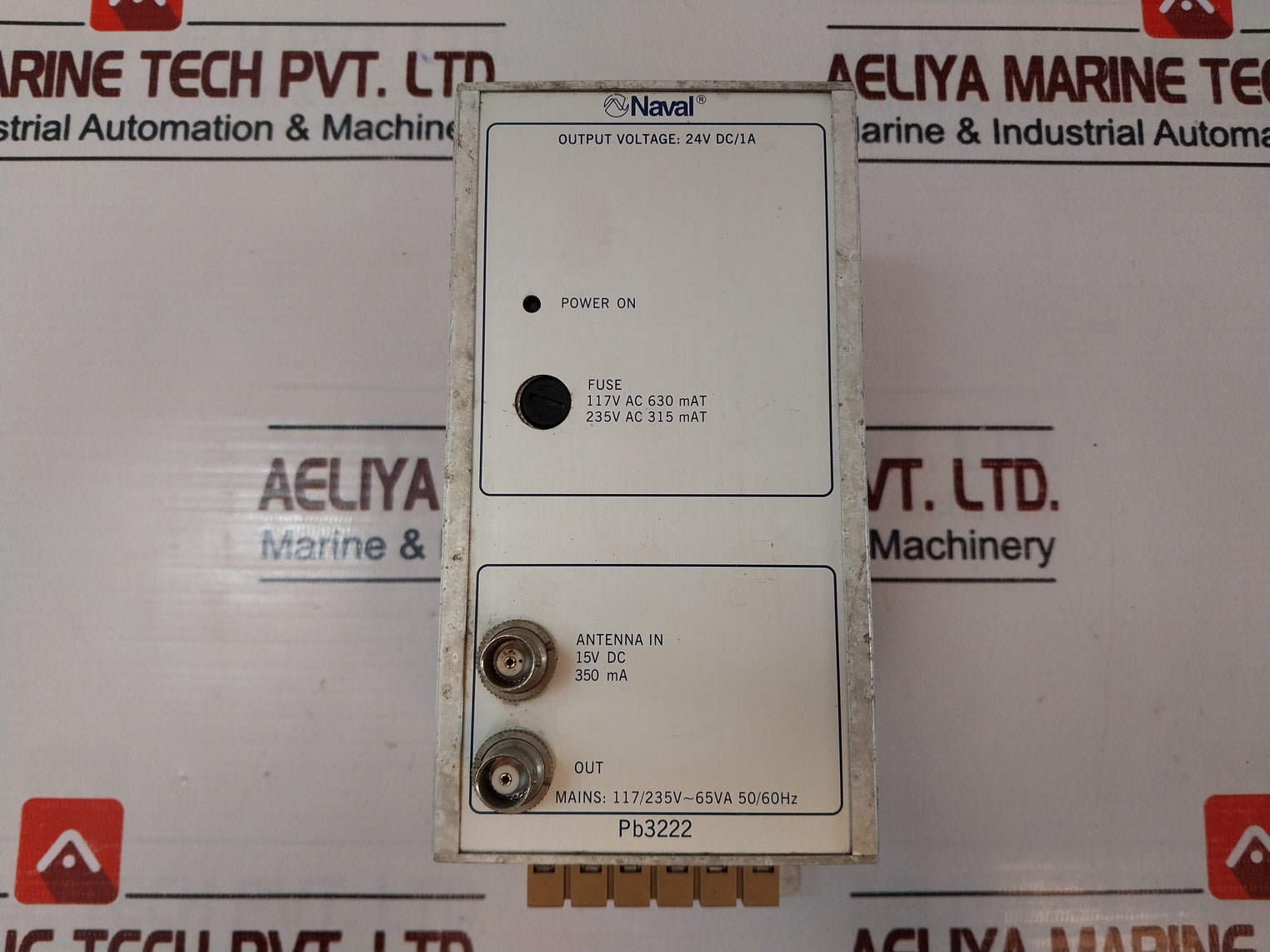 Naval Pb3222 Power Supply 15V Dc 350 Ma