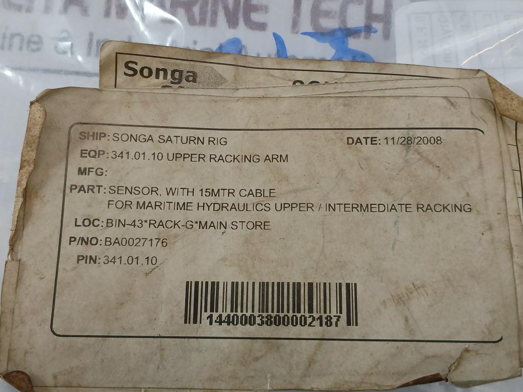 Ncb10-30Gm40-n0-15M Pepperl+Fuchs 15 Meter Inductive Proximity Sensor 106283