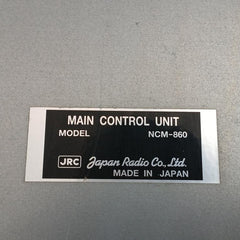 Ncm-860 Main Control Unit Jrc