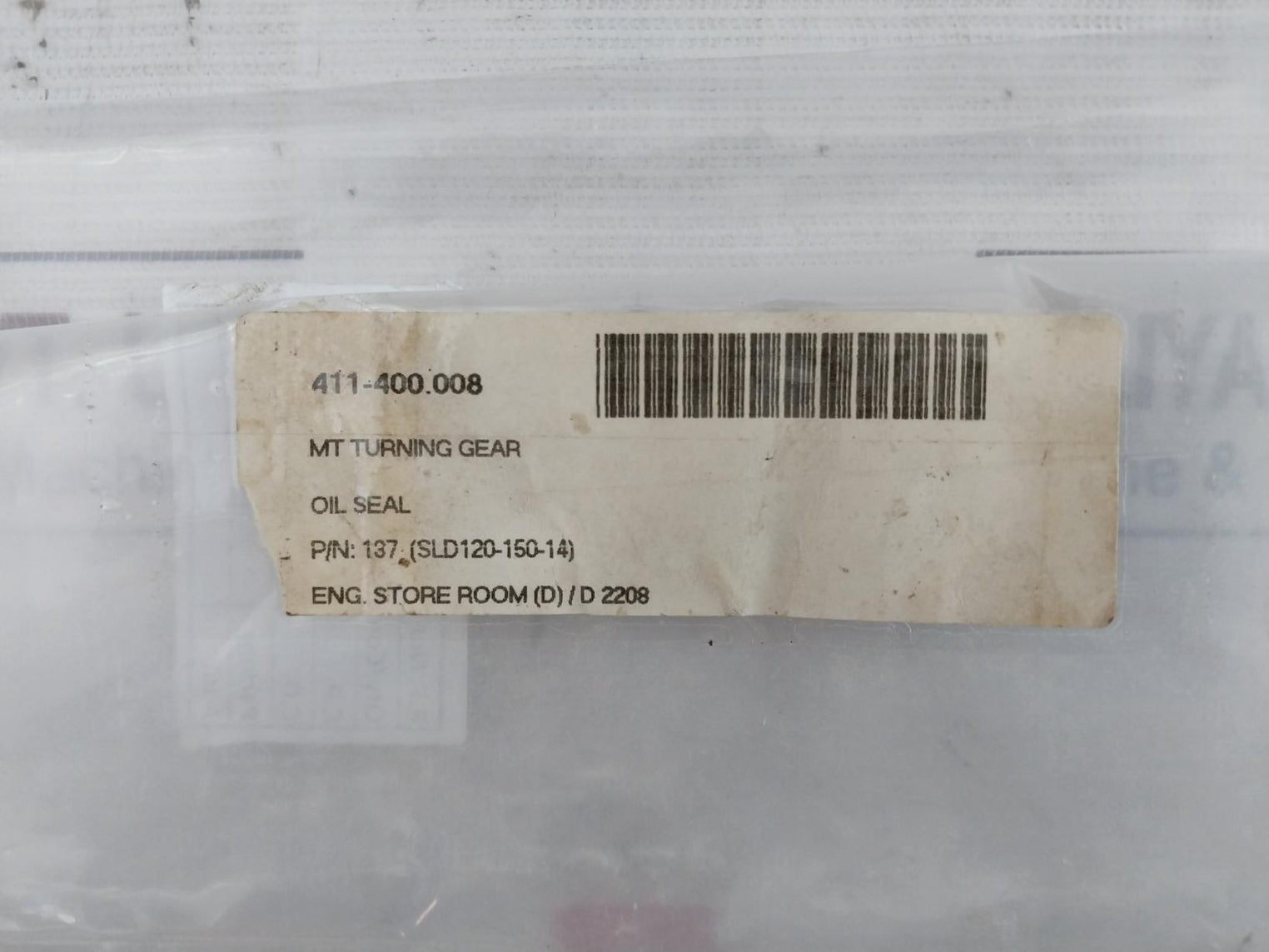 Ndk Isd Oil Seal D 120 150 14 Size 150Øx14T