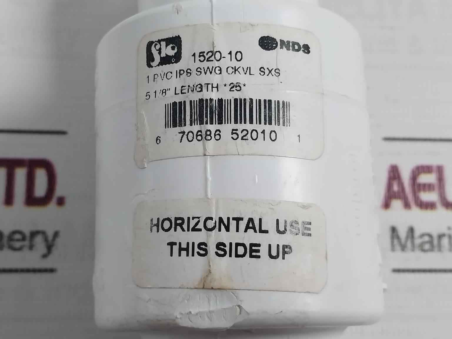 Nds 1520-10 Swing Check Valve 1 Pvc Ips Swg Ckvl Sxs
