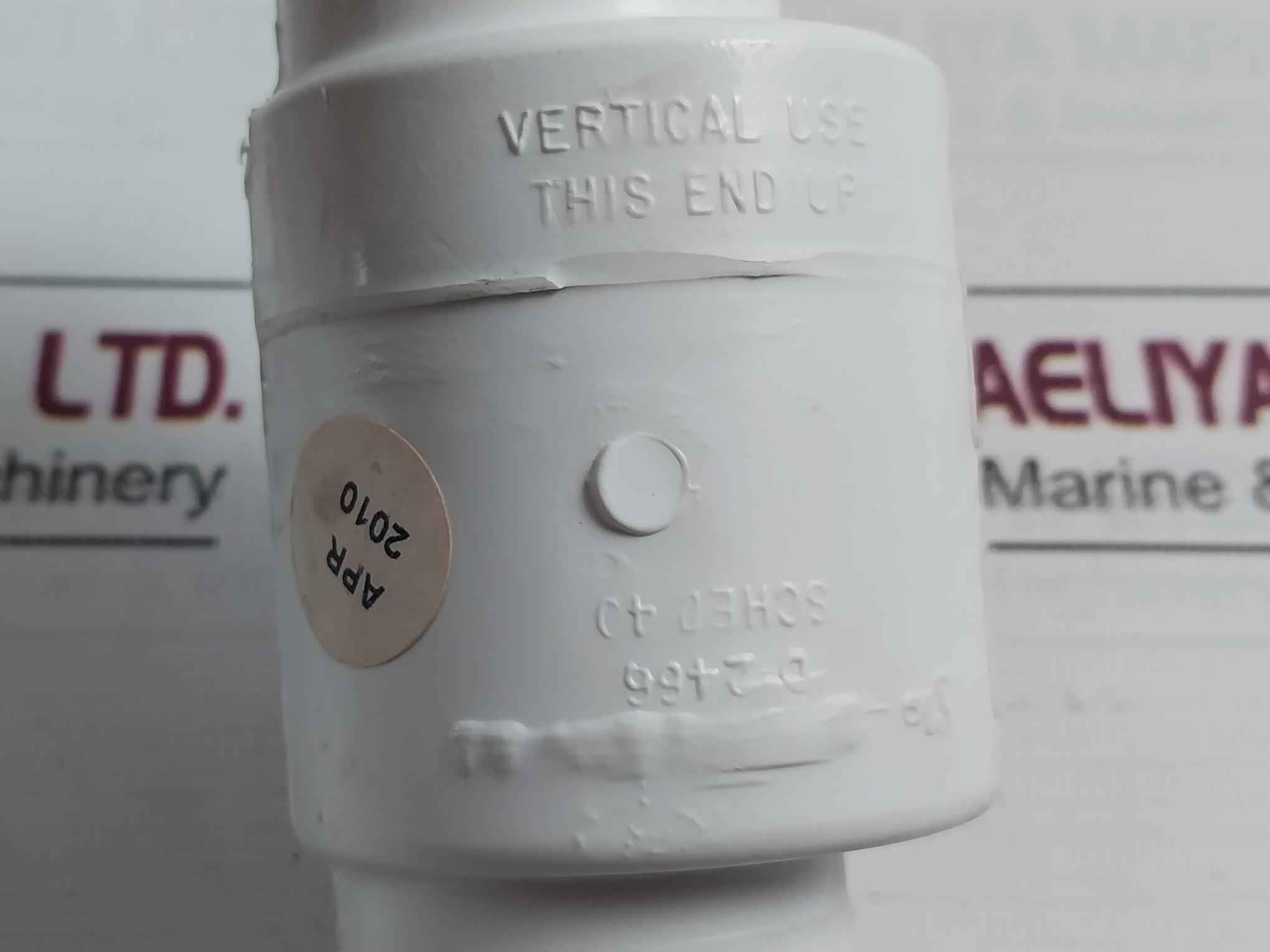 Nds 1520-10 Swing Check Valve 1 Pvc Ips Swg Ckvl Sxs