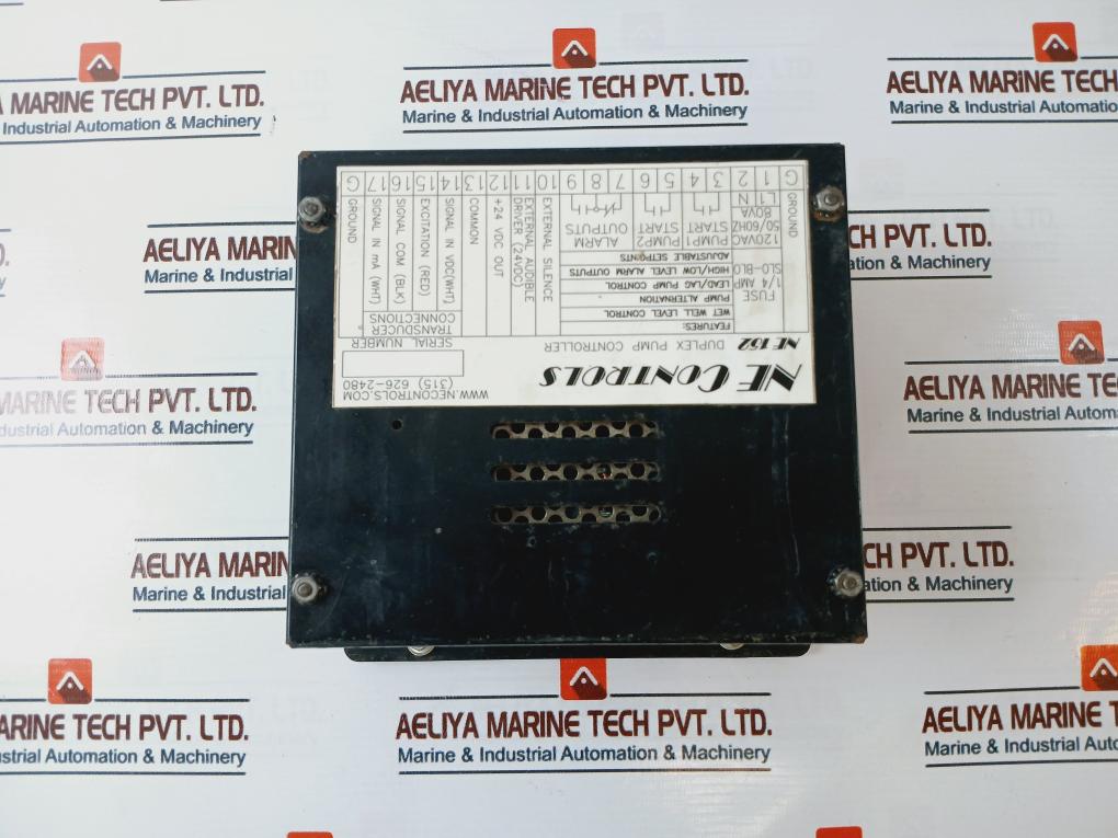 NE Controls NE152 Duplex Pump Controller 120VAC 50/60Hz 80VA