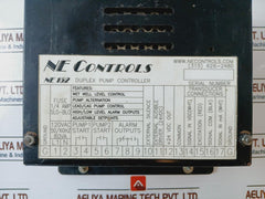 NE Controls NE152 Duplex Pump Controller 120VAC 50/60Hz 80VA