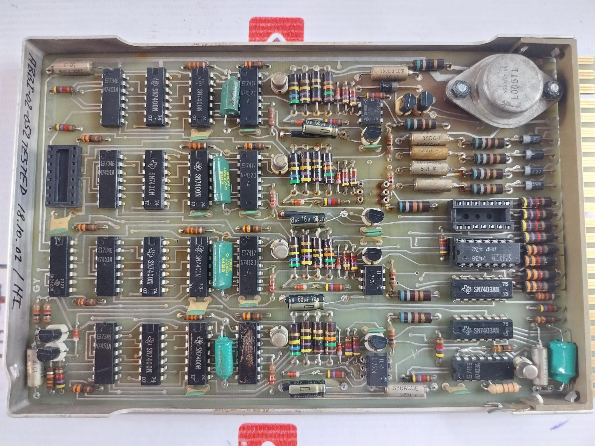 Nebb Cv11A Pcb Card Nl 120622A Provet 12