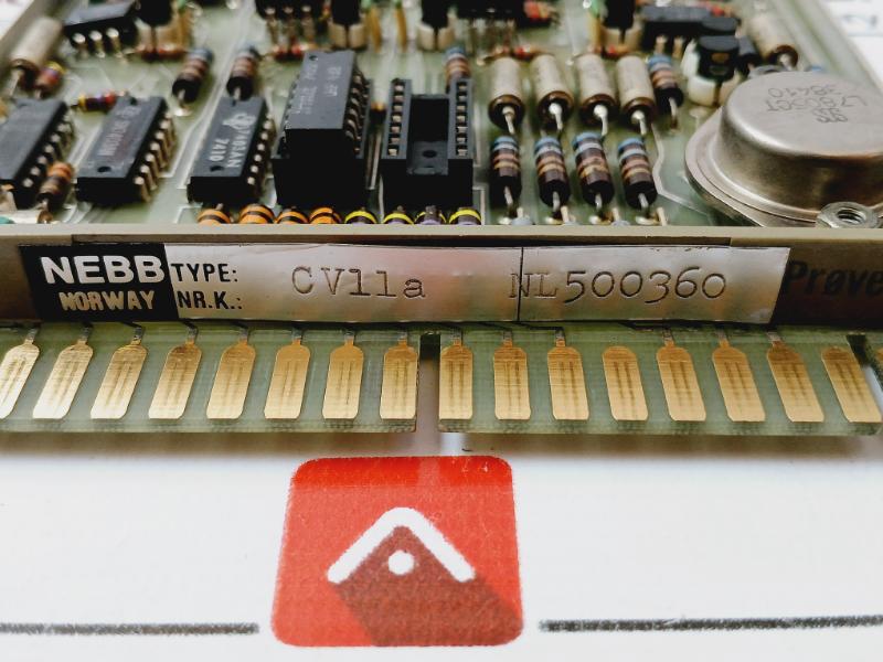 Nebb Cv11A Printed Circuit Board Card, Nl 500360, Nl 120622A