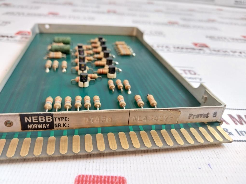 Nebb Dt45A Printed Circuit Board Nl 434275/ Nl 333025A