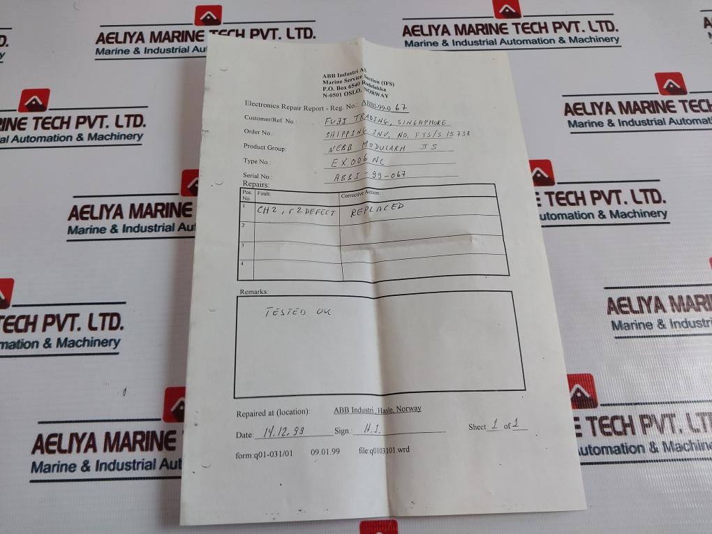 Nebb Ex006Na / Ex006Nc Circuit Board