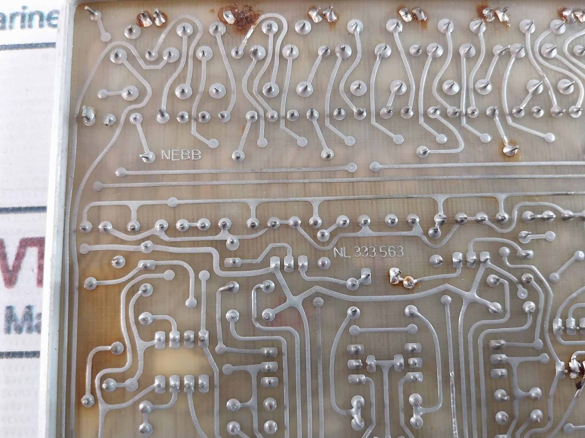 Nebb Nl 333563 Printed Circuit Board