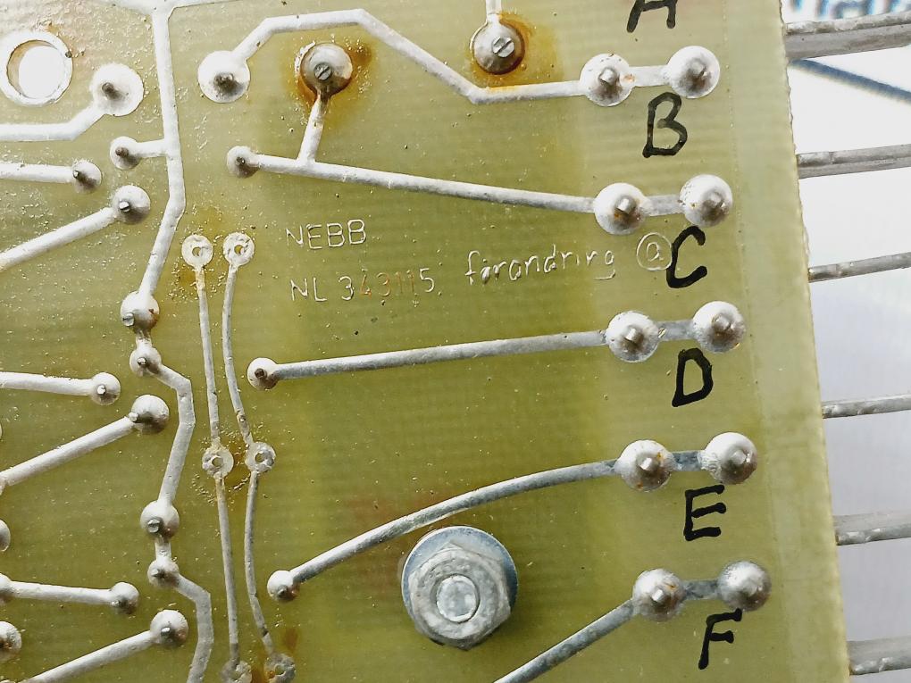 Nebb Nl 343115 Printed Circuit Board