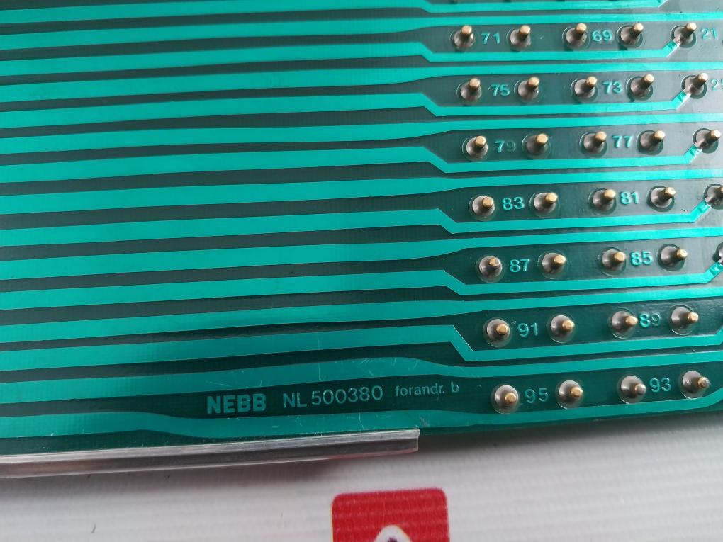 Nebb Nl 500380 Printed Circuit Board
