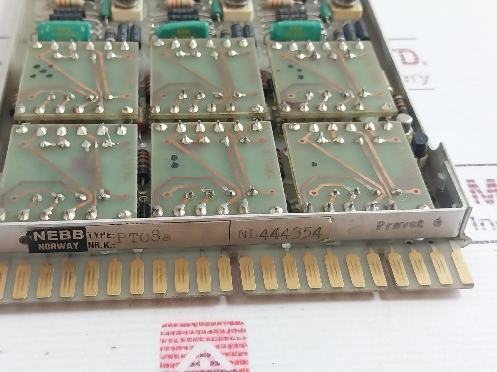 Nebb PT08A NL 444354 Printed Circuit Board Provet 6