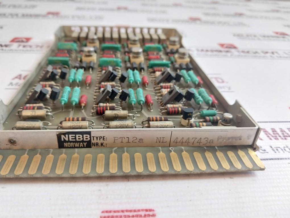 Nebb PT12A Printed Circuit Board NL 444743A