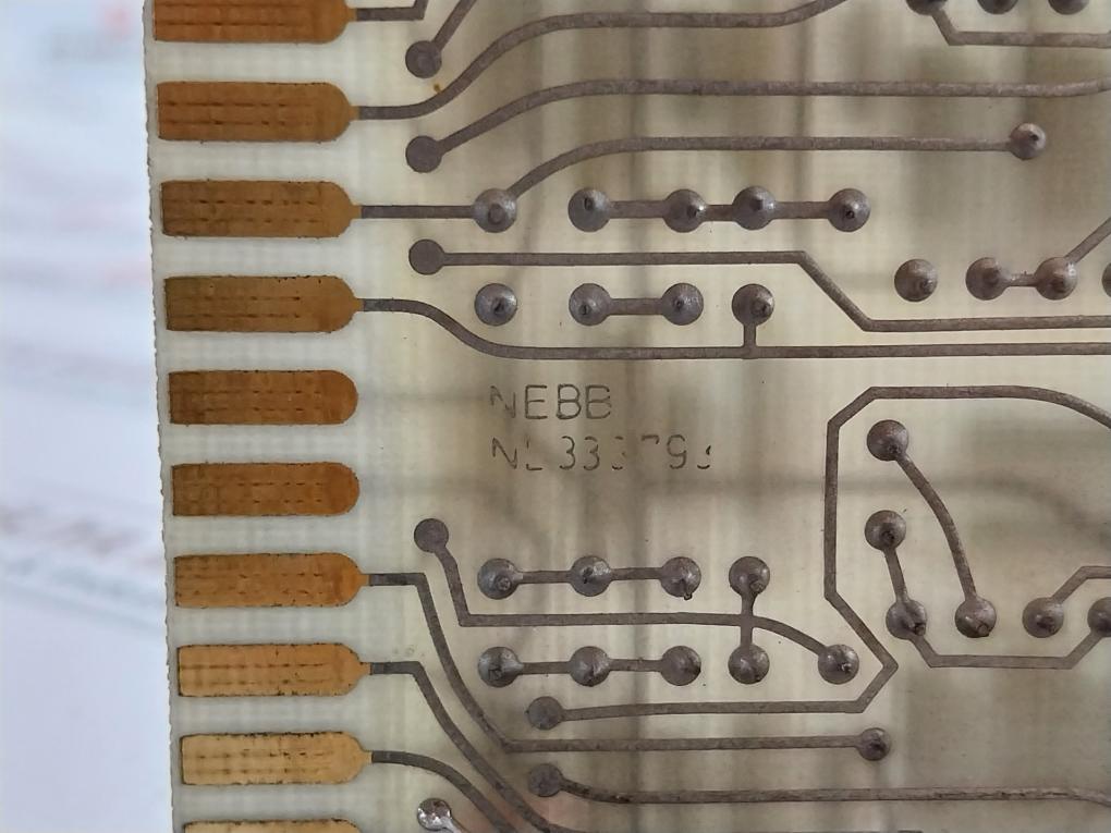 Nebb Pt14A Printed Circuit Board Nl33379