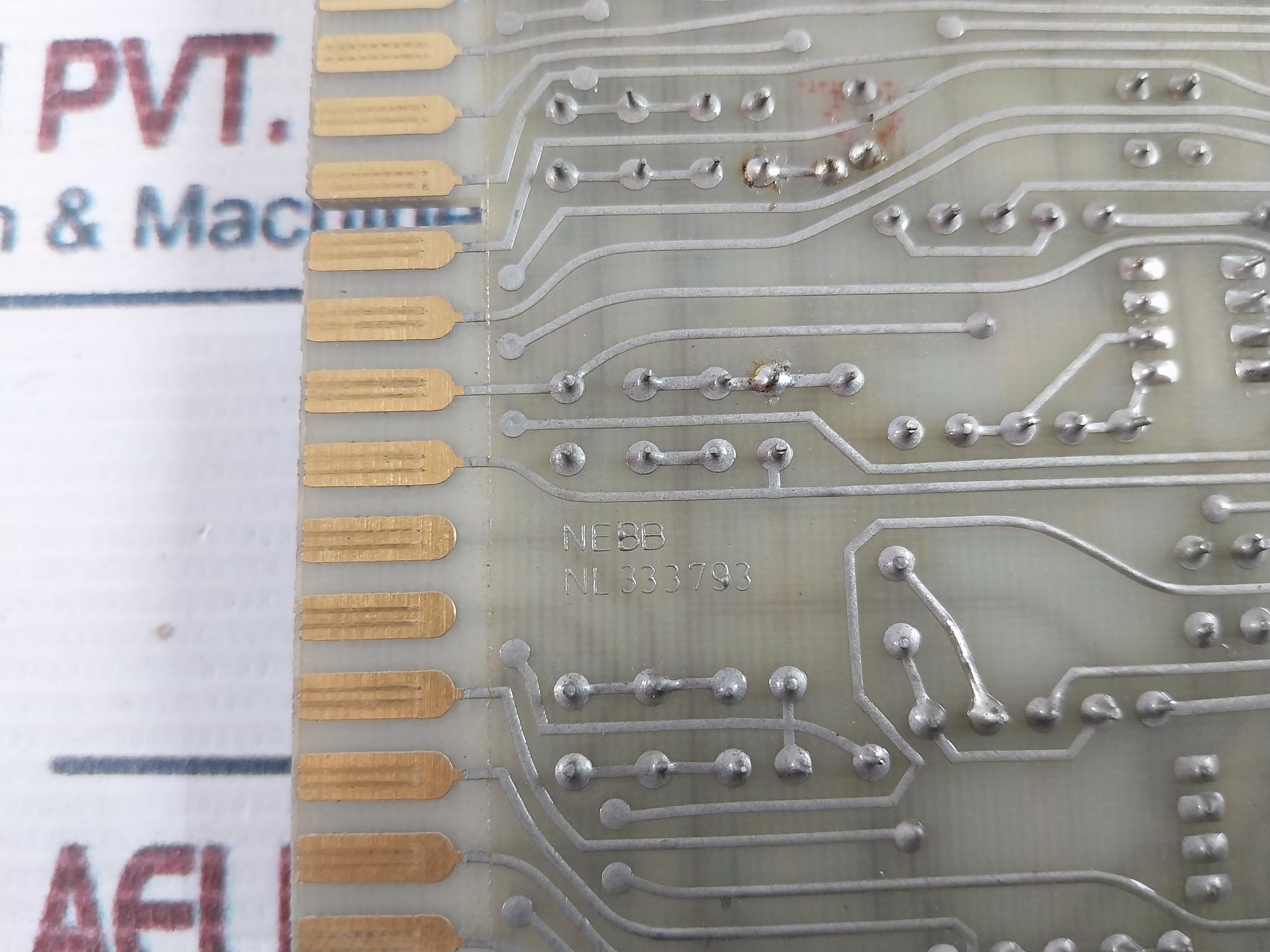 Nebb PT14A Printed Circuit Board NL 454296 NL 333793