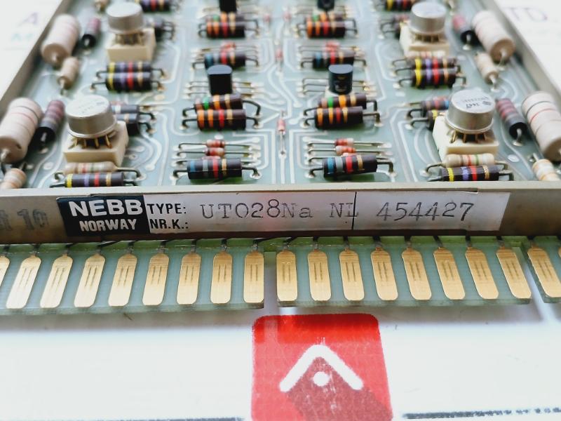 Nebb Ut028Na Printed Circuit Board Card Nl 454427, Nl 333 563 A, Provet 10