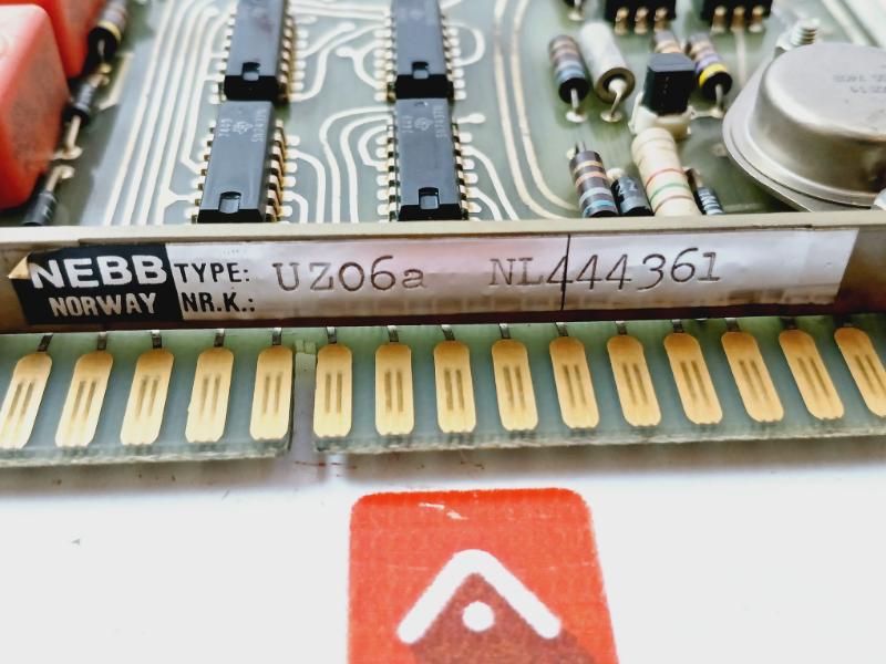 Nebb Uz06A Printed Circuit Board Card, Nl444361, Nl 333 624