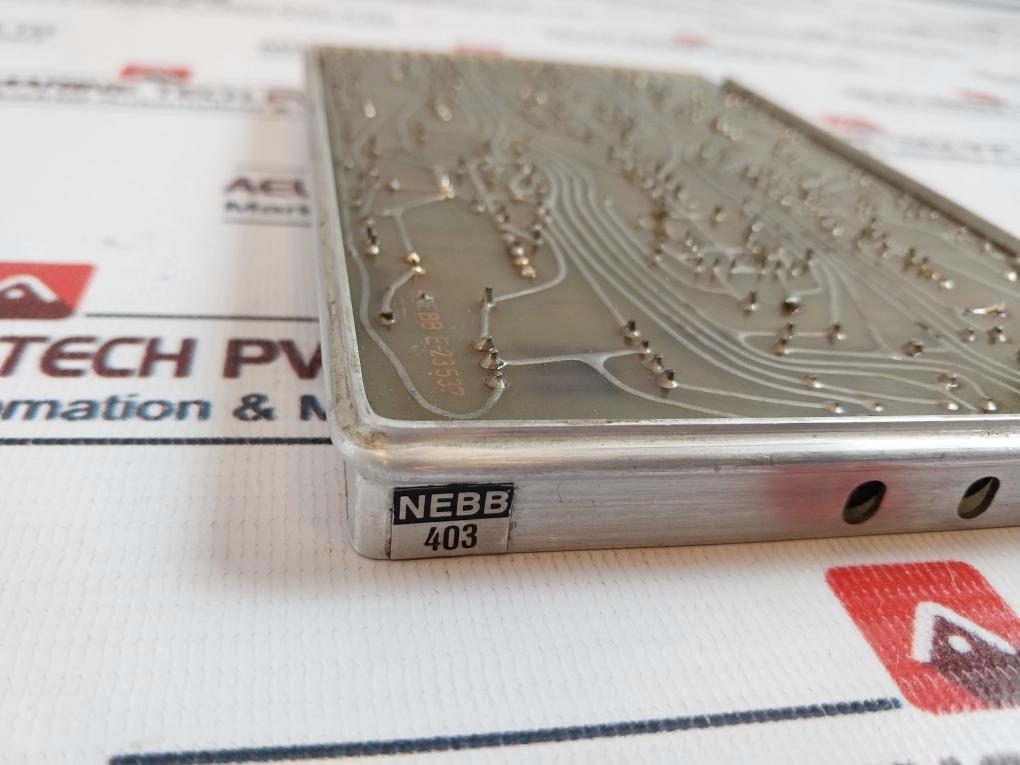 Nebb Zt03C Printed Circuit Board Used