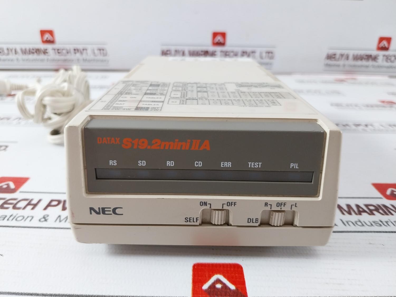 Nec Datax S19.2 Mini Ii A Modem (127-d20635-00) Ac100V 50/60Hz