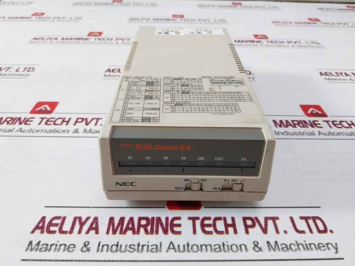 Nec Datax S19.2 Mini Iia Modem Ac100V 50/60Hz 5W
