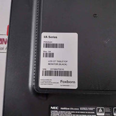 Nec Ea234Wmi-bk I/A Series 23" Lcd Monitor L232Qa Rev 0A (Black)