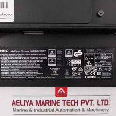 Nec Ea234Wmi-bk I/A Series 23" Lcd Monitor L232Qa Rev 0A (Black)