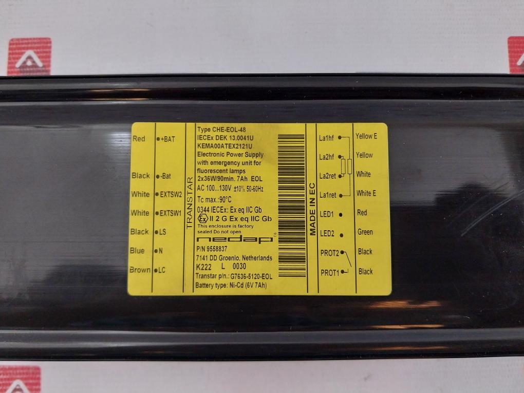 Nedap Che-eol-48 Electronic Power Supply 9558837/ G7636-5120-eol