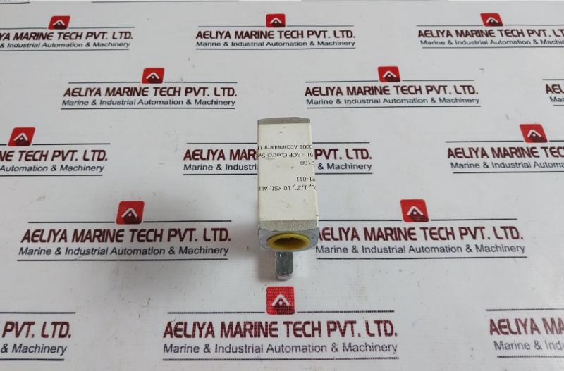 Needle valve 1/2", 10 KSI Alloy BD201421