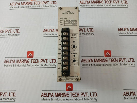 Negishi Seisakusho Over Speed Relay 46111-003601