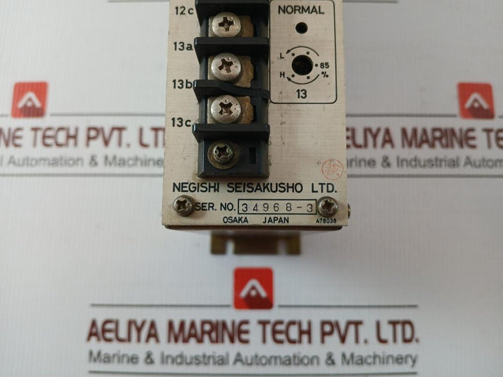 Negishi Seisakusho Over Speed Relay 46111-003601