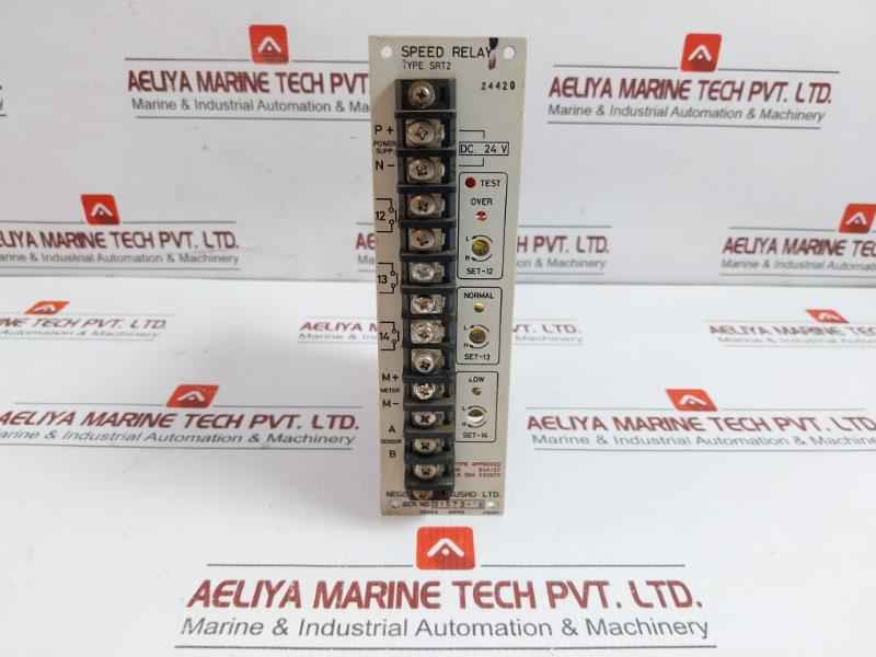 Negishi Seisakusho Speed Relay 24Vdc Part No Srt2 24420