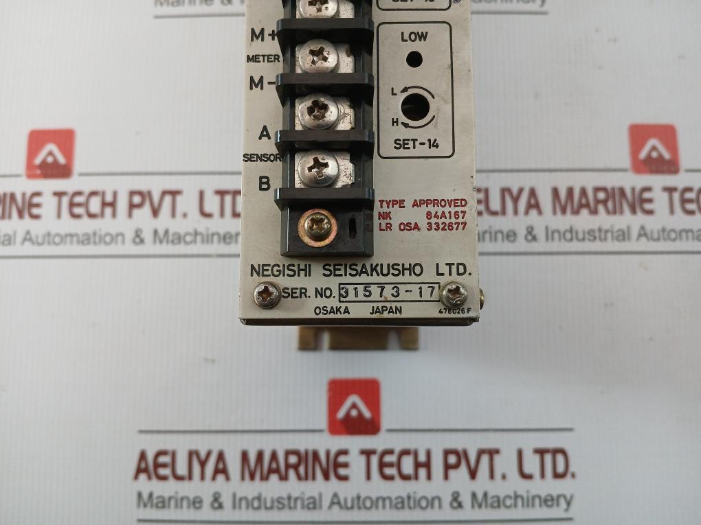 Speed Relay 24Vdc Negishi Seisakusho Srt2