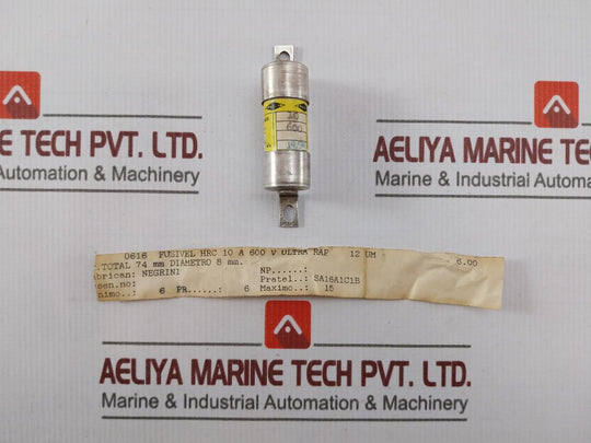 Negrini Sa16A1C1B Ultra-fast Industrial Fuse 10A 600V