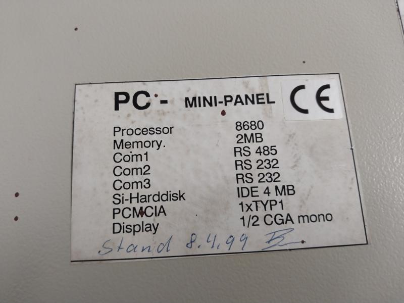 Neles-Jamesbury PC Mini Panel 2MB 24VDC