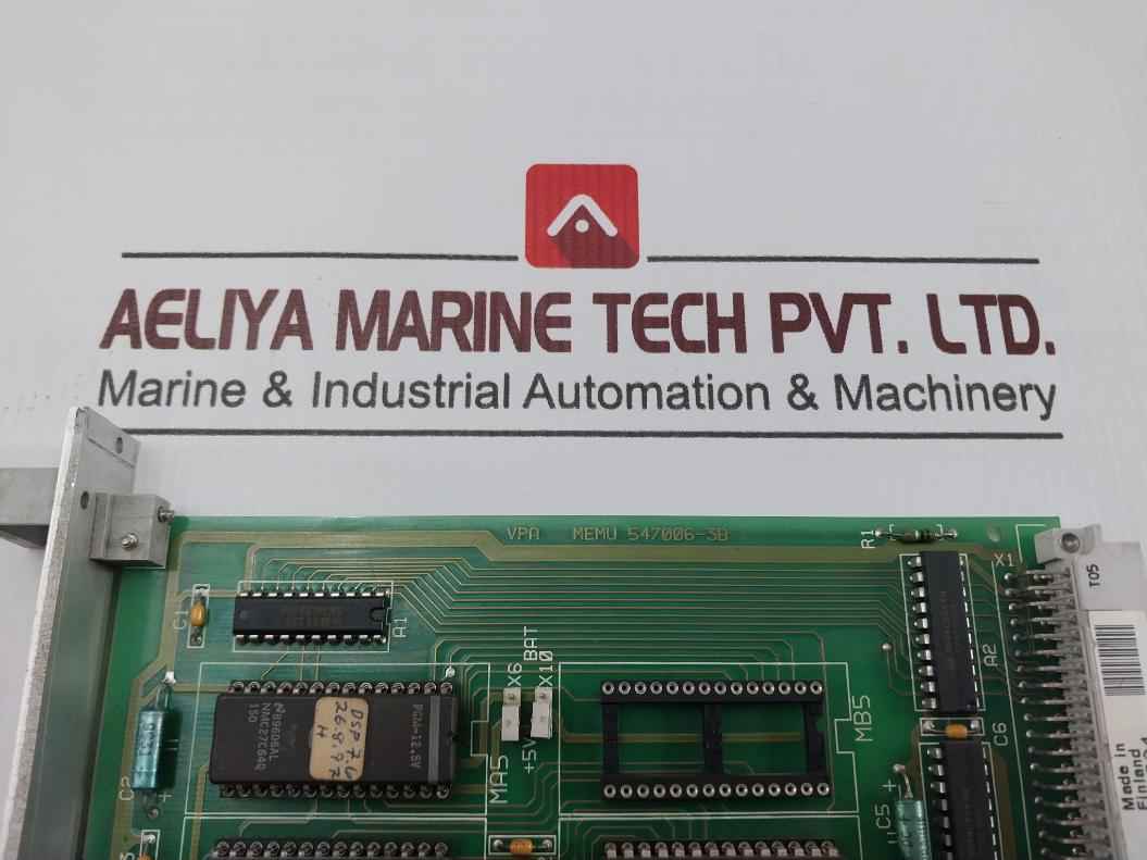 Neles Automation 547006-3B Memory Unit Module 547006-3A