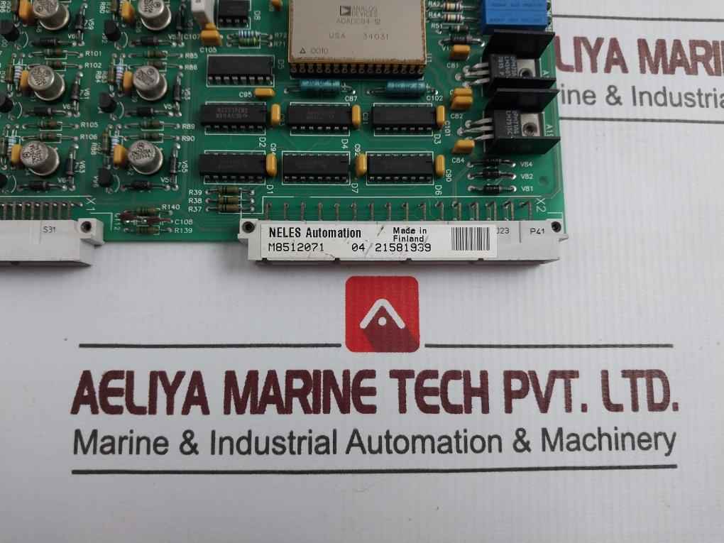 Neles Automation Aiu 16 Analog Input Unit Pcb M8512071