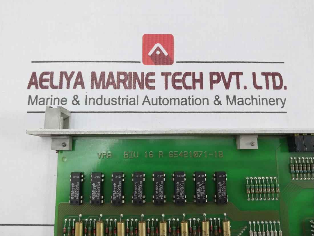 Neles Automation Biu 16 R Binary Input Unit Pcb 65421071-1A T0115