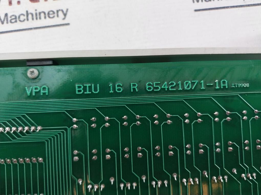 Neles Automation Biu 16R Printed Circuit Board M8512271