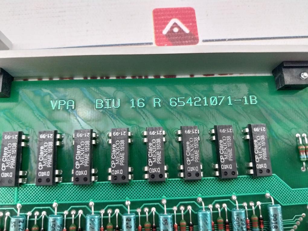 Neles Automation Biu 16R Printed Circuit Board M8512271