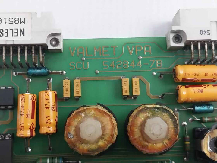 Neles Automation M851006 Scu Pcb Module 542844-7A 542844-7B