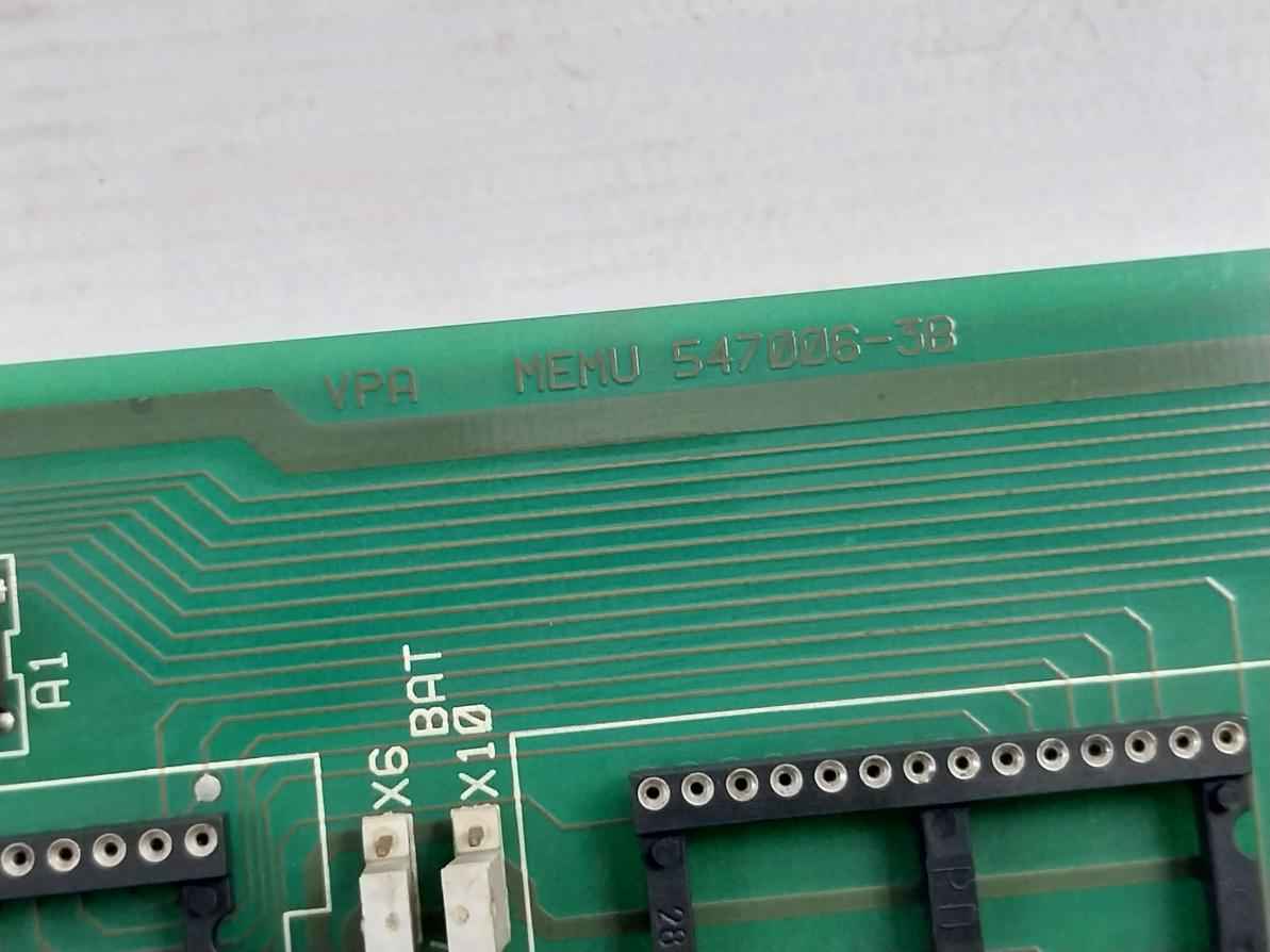 Neles Automation M851040 Memory Board 547006-3B T9947