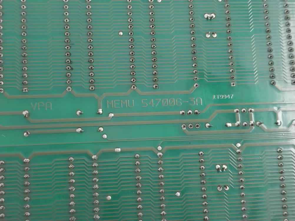 Neles Automation M851040 Memory Board 547006-3B T9947