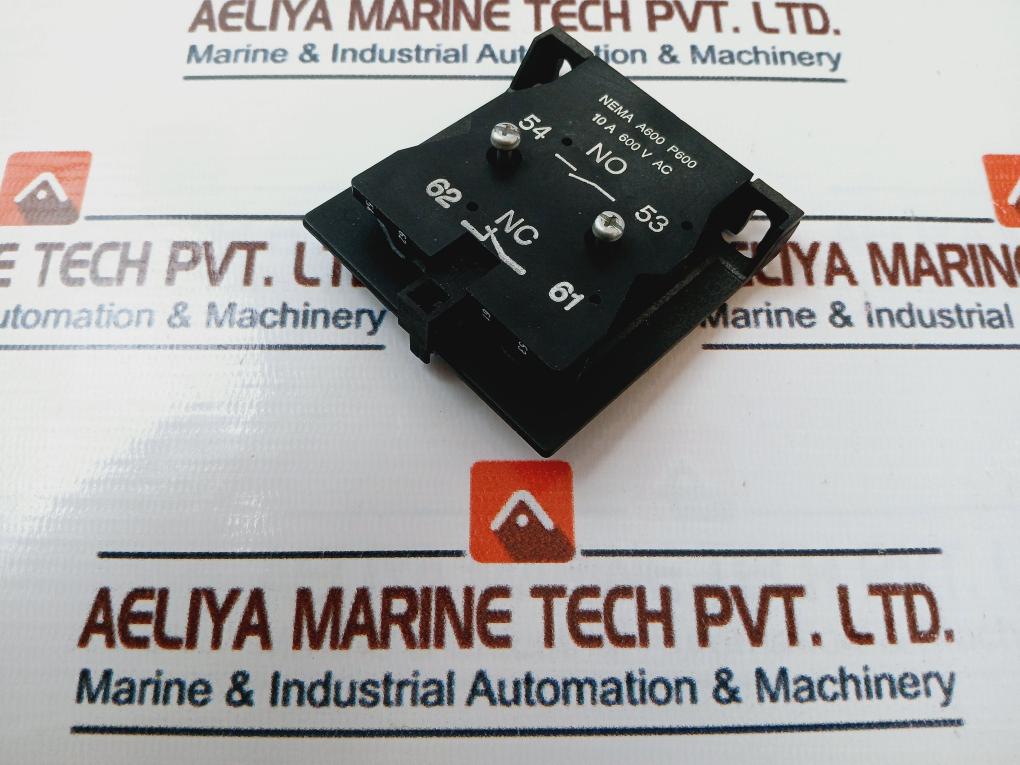 Nema A600 P600 Auxiliary Control Block 10A 600V Ac
