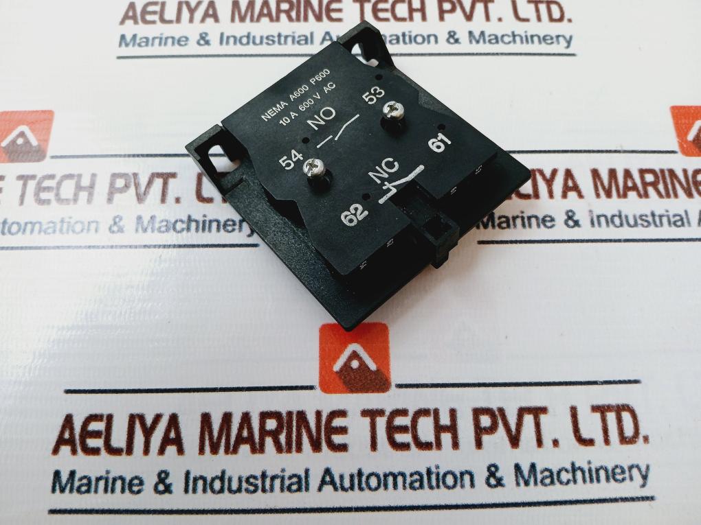 Nema A600 P600 Auxiliary Control Block 10A 600V Ac