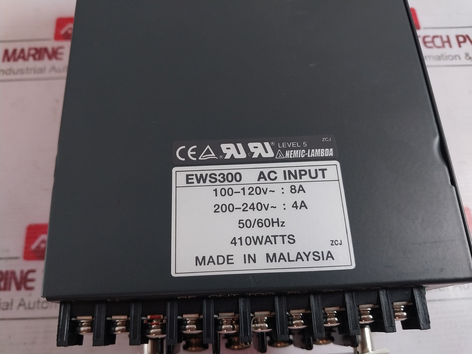 Nemic-lambda Ews300 Ac Dc Power Supply 100-120V 8A 28V-12A Level 5
