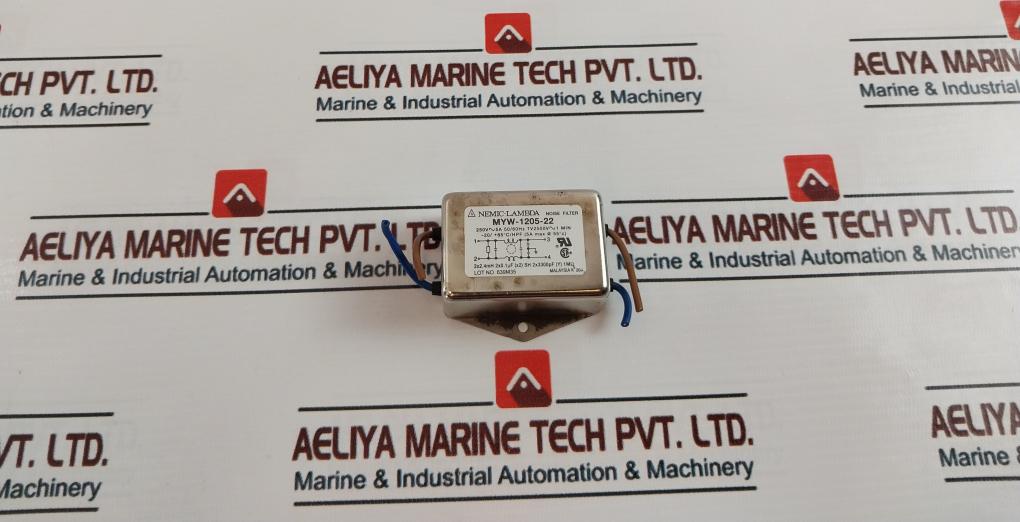 Nemic-lambda Myw-1205-22 Noise Filter 250V 50/60Hz